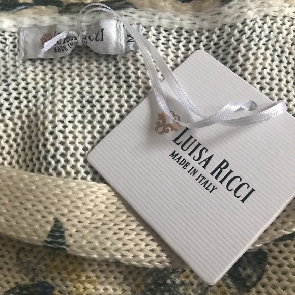 New ! Luisa Ricci Sweater - Size Medium - Picture 5 of 6